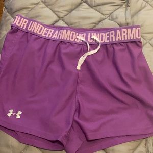 Purple shorts!